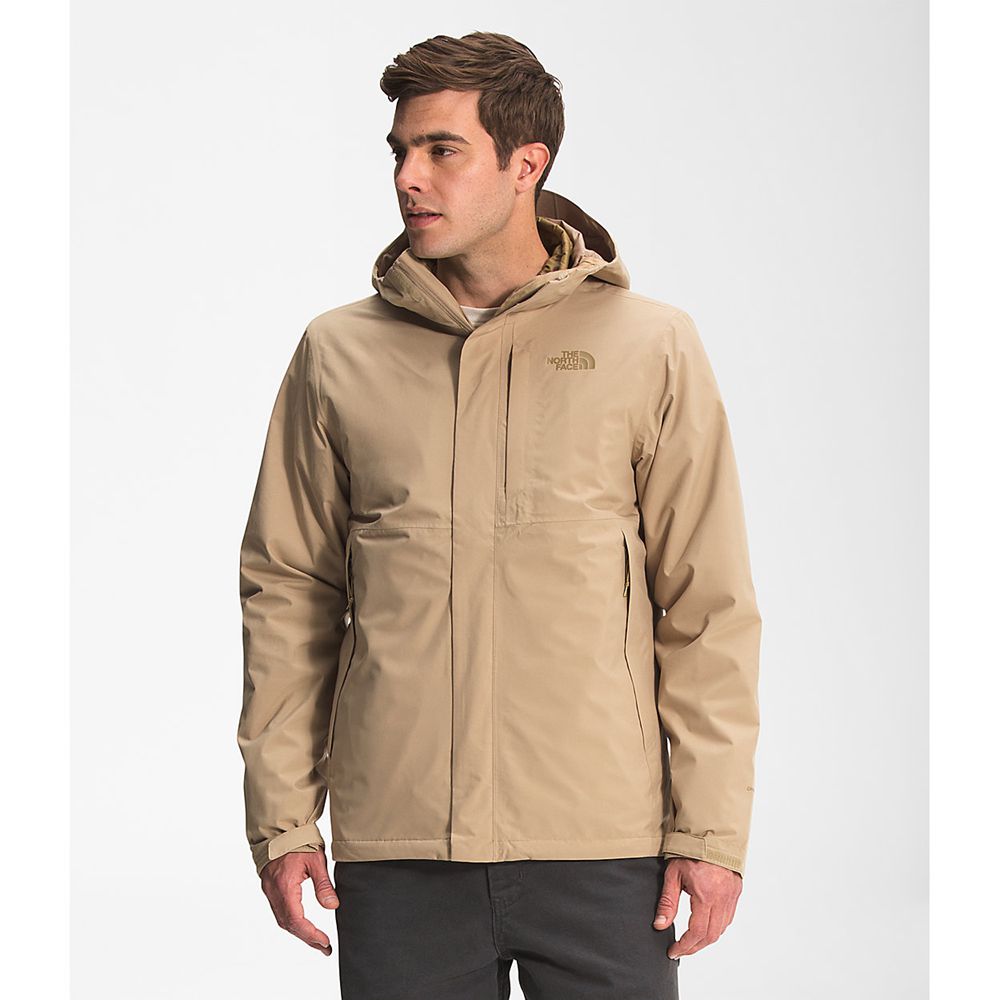 The North Face 3-In-1 Jackets Mens Australia - The North Face Carto Triclimate® Brown (MQS-018572)